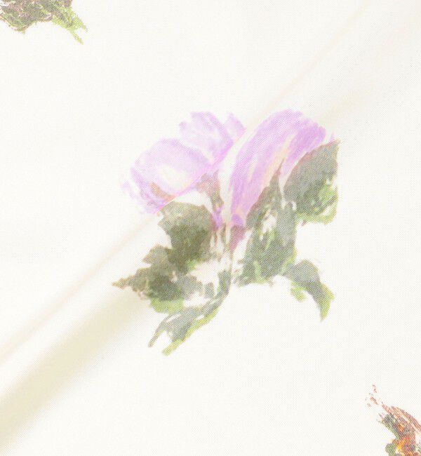 TOMORROWLAND GOODS「Atelier TOMORROWLAND PAINT FLOWER シルクスカーフ」|バンダナ・スカーフ|