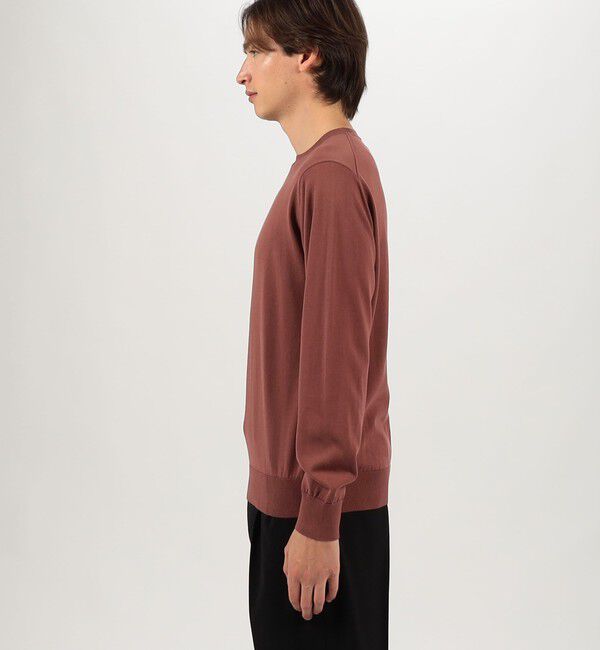 TOMORROWLAND MENS「ギザコットン クルーネックニット 」|ニット・セーター|