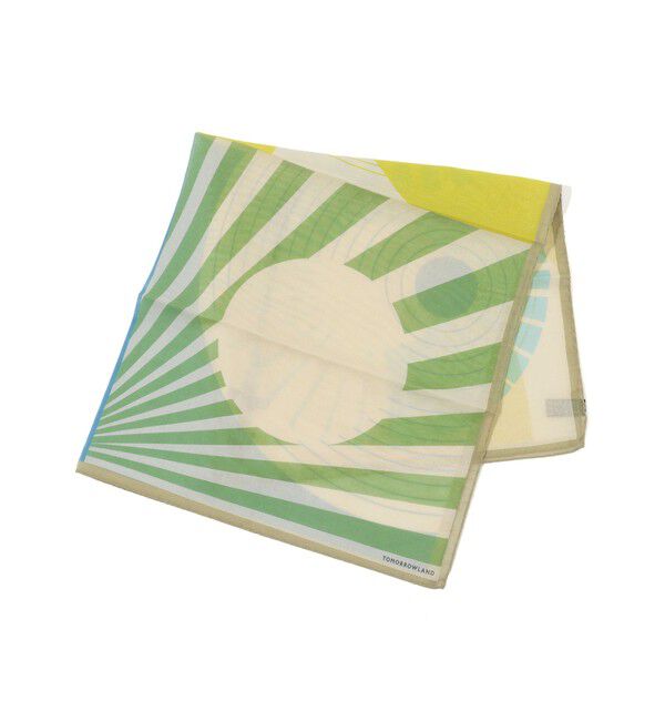 TOMORROWLAND GOODS「TOMORROWLAND コットンシルク プリントスカーフ」|バンダナ・スカーフ|