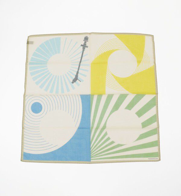 TOMORROWLAND GOODS「TOMORROWLAND コットンシルク プリントスカーフ」|バンダナ・スカーフ|