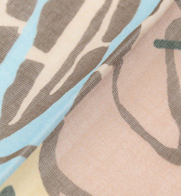 TOMORROWLAND GOODS「TOMORROWLAND コットンシルク プリントスカーフ」|バンダナ・スカーフ|