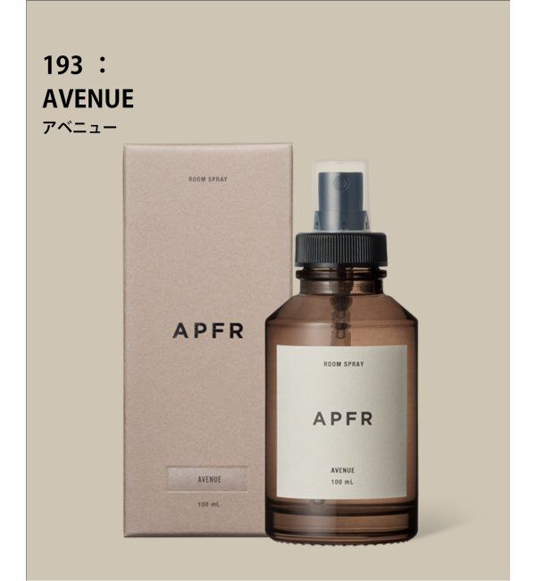 ACME「★【APFR/アポテーケ フレグランス】ミストスプレー」|アロマ・ルームフレグランス|レッドベース