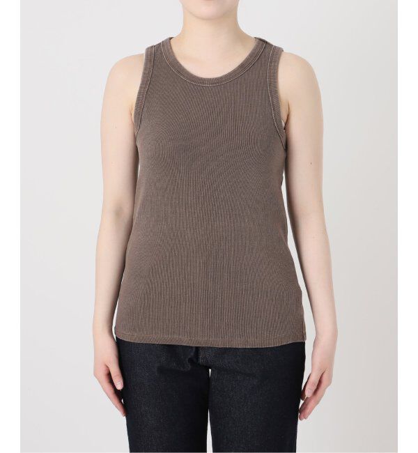 SLOBE IENA「《追加》コットンテレコアメスリ」|タンクトップ|