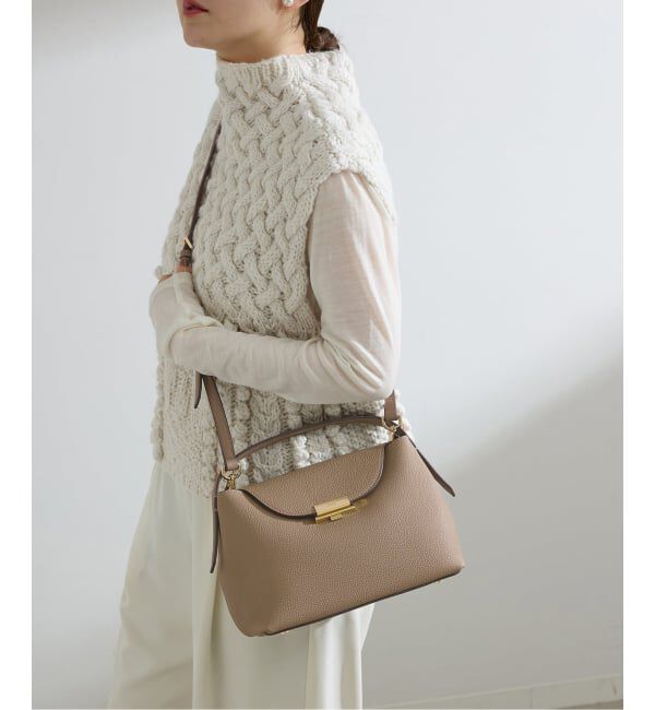 IENA「《WEB・一部店舗限定カラーあり》PUNTI./プンティ MAGNOLIA HAND ハンドバッグ」|ハンドバッグ|