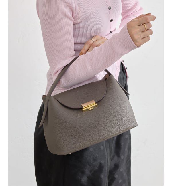 IENA「《WEB・一部店舗限定カラーあり》PUNTI./プンティ MAGNOLIA HAND ハンドバッグ」|ハンドバッグ|