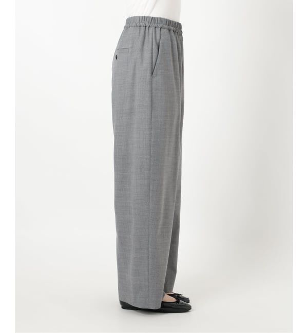 IENA「《追加》ウォッシャブルセミコクーンパンツ」|その他|