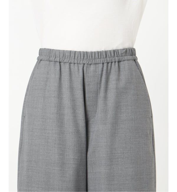 IENA「《追加》ウォッシャブルセミコクーンパンツ」|その他|