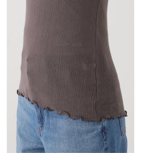 SLOBE IENA「ハリヌキレーシータンクトップ」|タンクトップ|