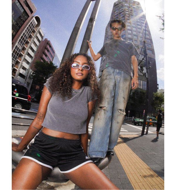 PULP「フェイデッドブラック クルーネックTシャツ」|Tシャツ・カットソー|