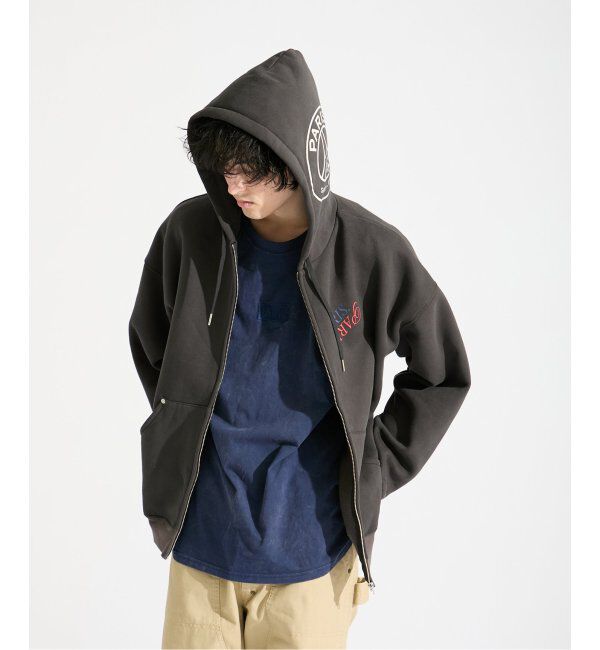 Paris Saint-Germain「【Paris Saint-Germain / パリ・サン＝ジェルマン】JP PARIS LOGO ZIP HOODIE」|パーカー|