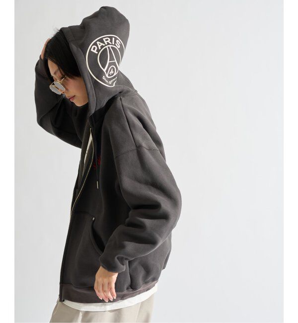 Paris Saint-Germain「【Paris Saint-Germain / パリ・サン＝ジェルマン】JP PARIS LOGO ZIP HOODIE」|パーカー|
