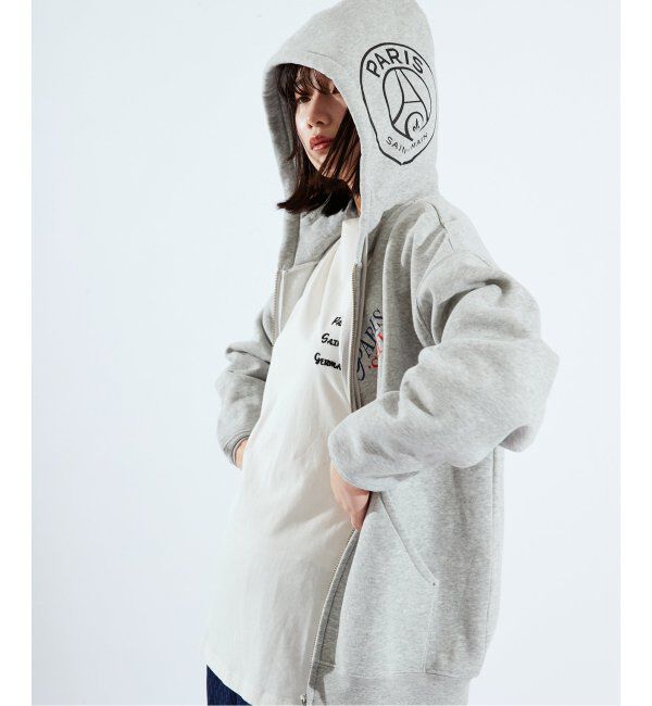 Paris Saint-Germain「【Paris Saint-Germain / パリ・サン＝ジェルマン】JP PARIS LOGO ZIP HOODIE」|パーカー|