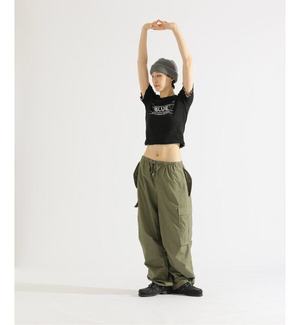 Paris Saint-Germain「【EVA*PSG】 JP  PATTERND BLUE TEE」|Tシャツ・カットソー|