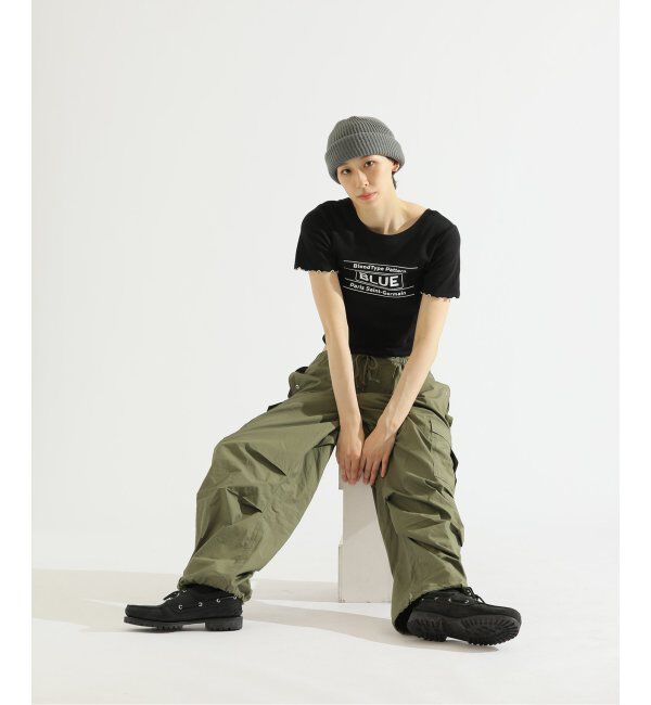 Paris Saint-Germain「【EVA*PSG】 JP  PATTERND BLUE TEE」|Tシャツ・カットソー|