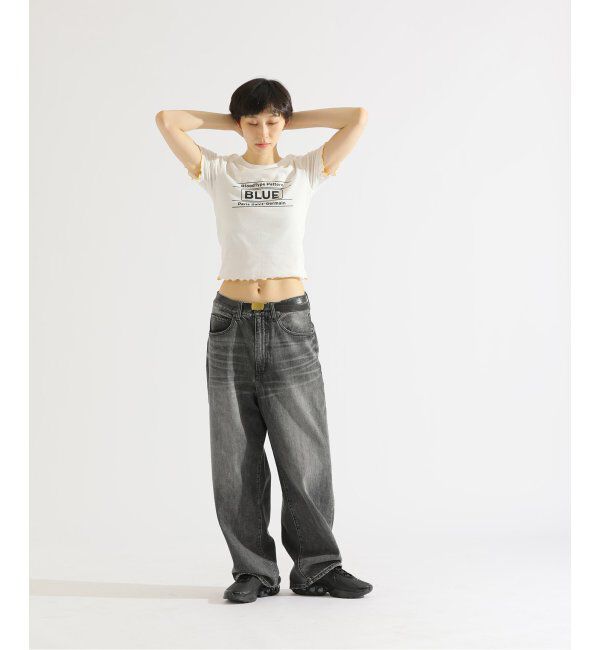 Paris Saint-Germain「【EVA*PSG】 JP  PATTERND BLUE TEE」|Tシャツ・カットソー|