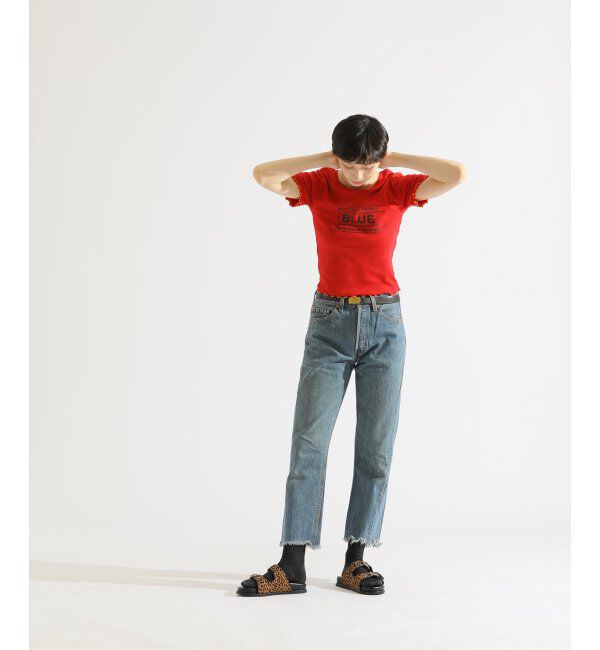 Paris Saint-Germain「【EVA*PSG】 JP  PATTERND BLUE TEE」|Tシャツ・カットソー|