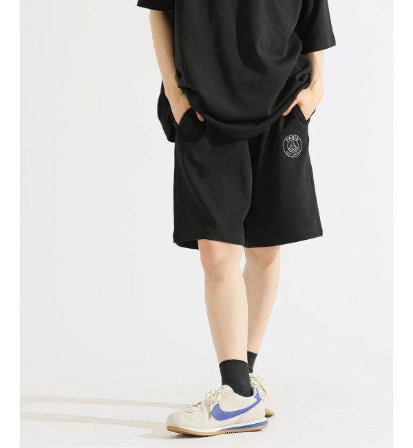 Paris Saint-Germain「【Paris Saint-Germain / パリ・サン＝ジェルマン】 JP METALIC LOGO SHORTS」|その他|ブラック