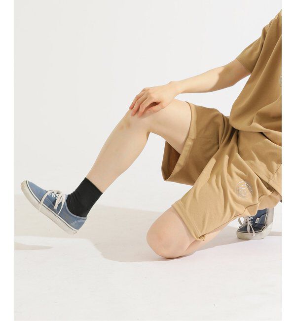 Paris Saint-Germain「【Paris Saint-Germain / パリ・サン＝ジェルマン】 JP METALIC LOGO SHORTS」|その他|ブラウン