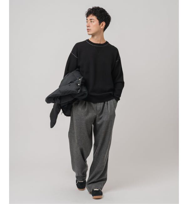 EDIFICE「スウェットライクニット」|ニット・セーター|