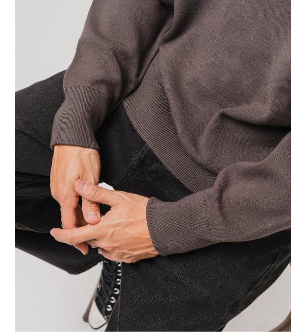 EDIFICE「スウェットライクニット」|ニット・セーター|