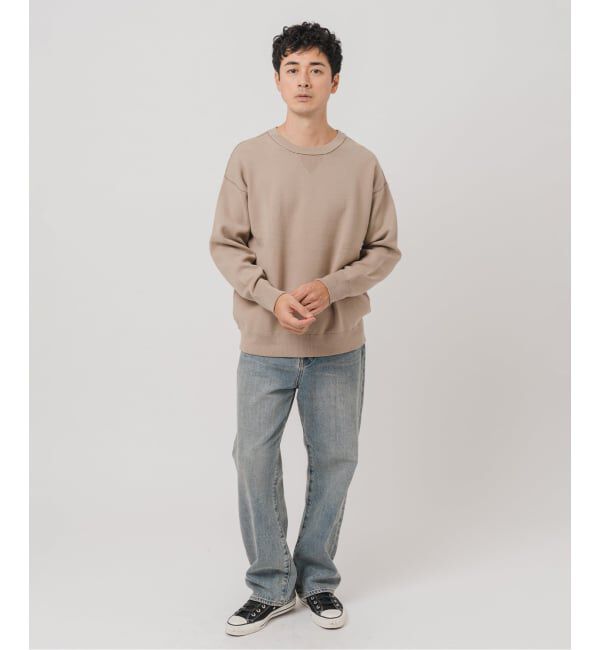 EDIFICE「スウェットライクニット」|ニット・セーター|