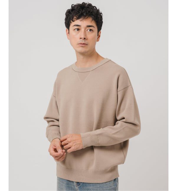 EDIFICE「スウェットライクニット」|ニット・セーター|