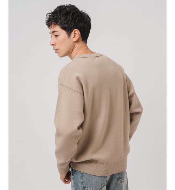 EDIFICE「スウェットライクニット」|ニット・セーター|