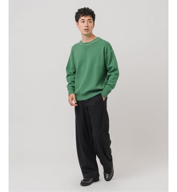 EDIFICE「スウェットライクニット」|ニット・セーター|