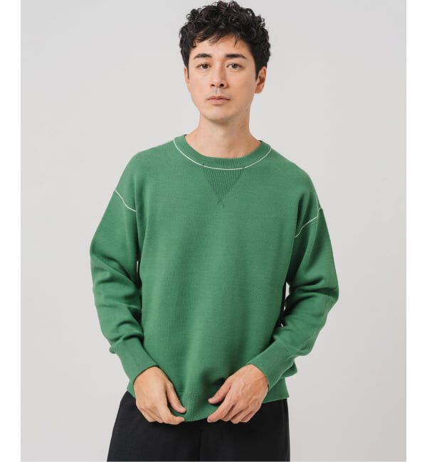 EDIFICE「スウェットライクニット」|ニット・セーター|