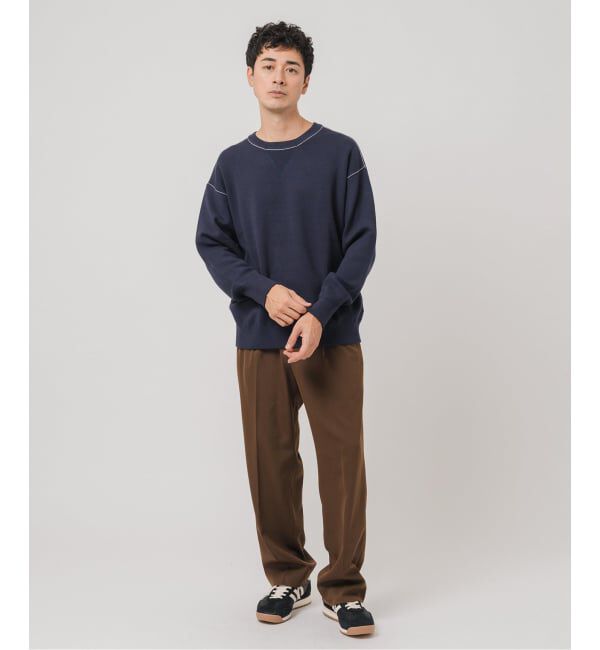 EDIFICE「スウェットライクニット」|ニット・セーター|