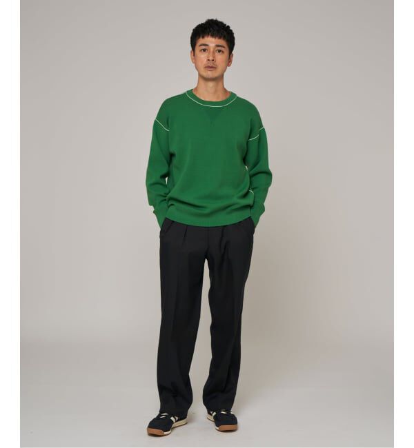 EDIFICE「スウェットライクニット」|ニット・セーター|