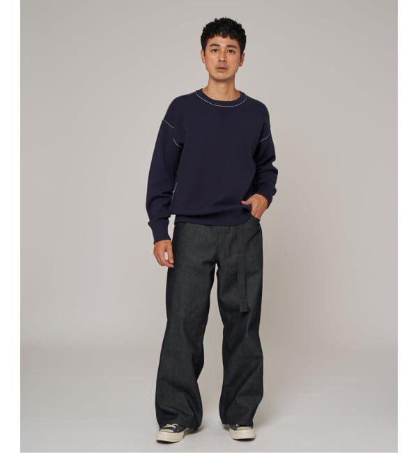 EDIFICE「スウェットライクニット」|ニット・セーター|