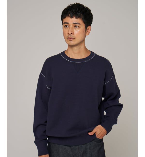 EDIFICE「スウェットライクニット」|ニット・セーター|