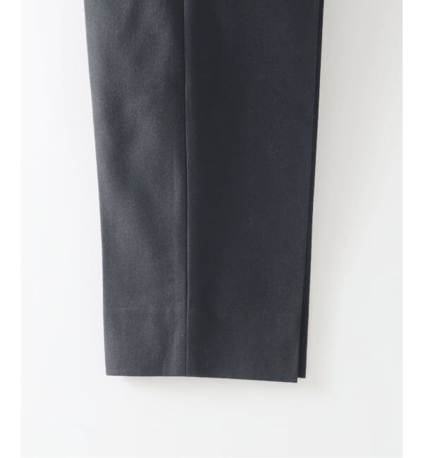 EDIFICE「SUPER 120&rsquo;s ウールサキソニー テーパードパンツ【セットアップ着用可能】」|スラックス|