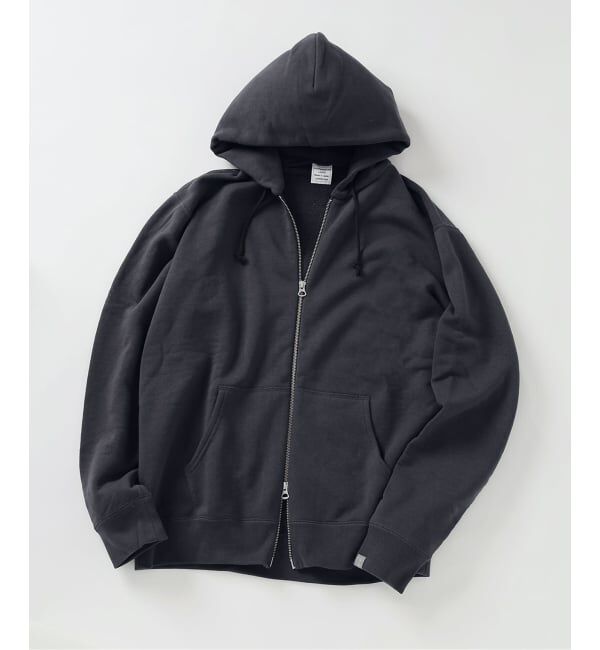 EDIFICE「LOOPWHEELER &times; LOWERCASE for EDIFICE ライトツリウラケ ジップパーカー」|パーカー|