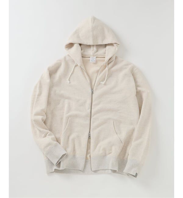 EDIFICE「LOOPWHEELER &times; LOWERCASE for EDIFICE ライトツリウラケ ジップパーカー」|パーカー|