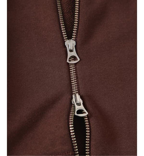 EDIFICE「LOOPWHEELER &times; LOWERCASE for EDIFICE ライトツリウラケ ジップパーカー」|パーカー|