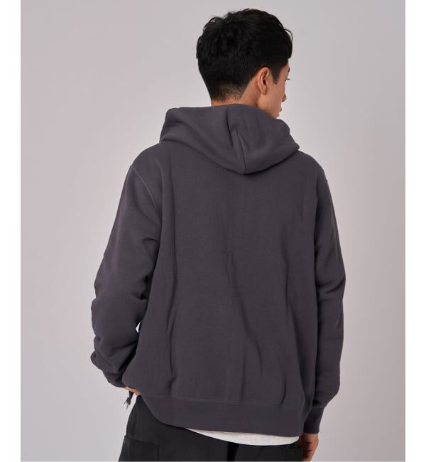 EDIFICE「LOOPWHEELER &times; LOWERCASE for EDIFICE ライトツリウラケ ジップパーカー」|パーカー|