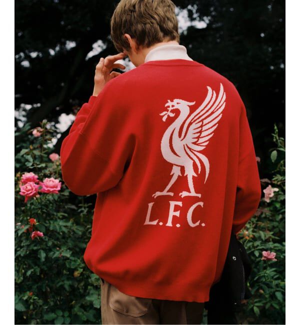 Liverpool FC「【Liverpool FC / リバプール FC】Argyle Knit」|ニット・セーター|レッド
