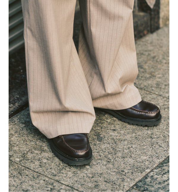 417 EDIFICE「TR ワイドイージーパンツ」|スラックス|