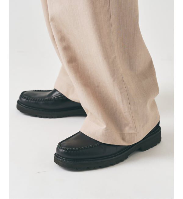 417 EDIFICE「TR ワイドイージーパンツ」|スラックス|