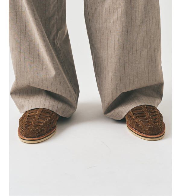 417 EDIFICE「TR ワイドイージーパンツ」|スラックス|