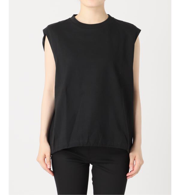 JOURNAL STANDARD「《追加2》シャーリングノースリーブＴシャツ」|Tシャツ・カットソー|