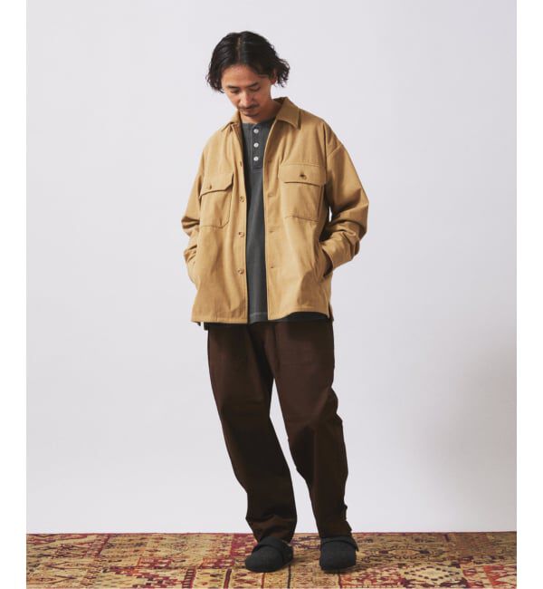 JOURNAL STANDARD relume「TECH &rdquo;SOLOTEX(R)&rdquo; コーデュロイ ウォッシャブル CPOシャツジャケット」|シャツ・ブラウス|