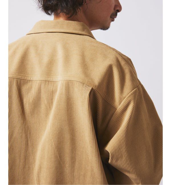 JOURNAL STANDARD relume「TECH &rdquo;SOLOTEX(R)&rdquo; コーデュロイ ウォッシャブル CPOシャツジャケット」|シャツ・ブラウス|