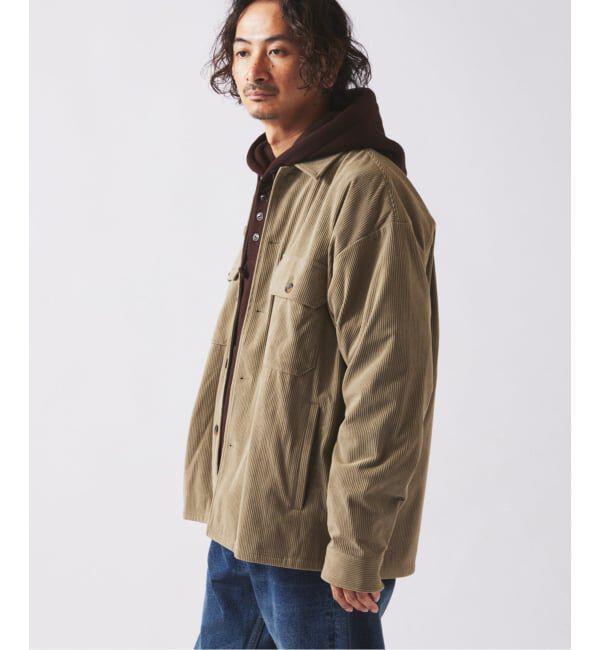 JOURNAL STANDARD relume「TECH &rdquo;SOLOTEX(R)&rdquo; コーデュロイ ウォッシャブル CPOシャツジャケット」|シャツ・ブラウス|