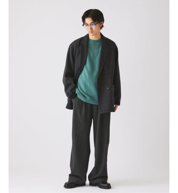 JOURNAL STANDARD relume「ヒールカット ルーズ ストライプ スラックス」|スラックス|