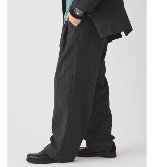 JOURNAL STANDARD relume「ヒールカット ルーズ ストライプ スラックス」|スラックス|