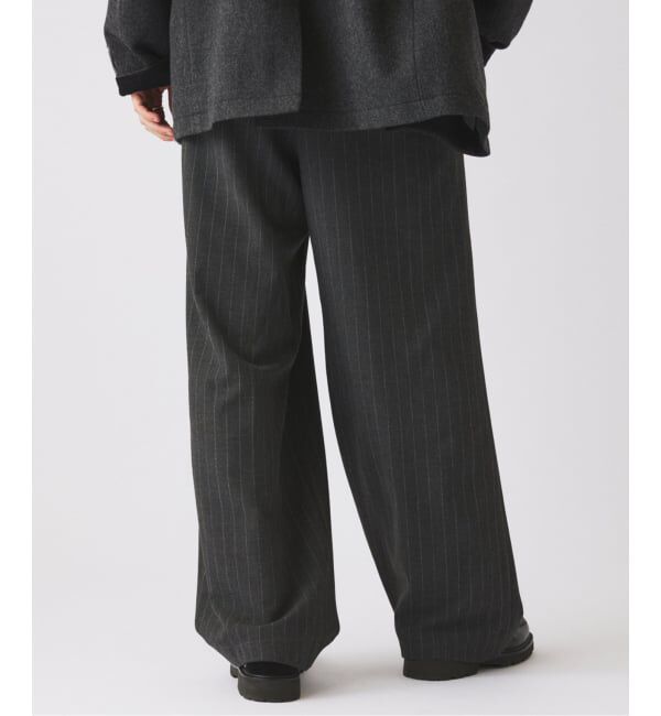 JOURNAL STANDARD relume「ヒールカット ルーズ ストライプ スラックス」|スラックス|