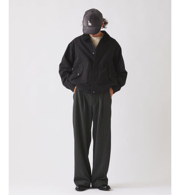 JOURNAL STANDARD relume「ヒールカット ルーズ ストライプ スラックス」|スラックス|